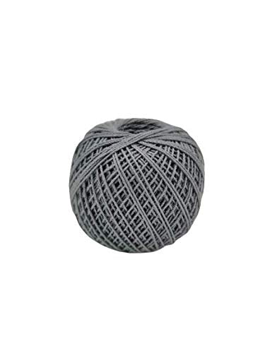 Anchor Handicrafts 3ply Black Mercerised Premium Cotton Crochet Knitting Thread Yarn for Craft Fast Color Pack of 3 Ball 150 gm(50gm x 3)