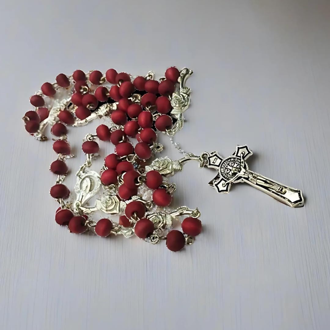 Varieties of Catholic Rosary Prayer Beads Collections (Brown Scapular)