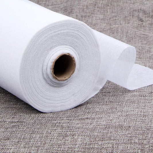 Fusible Paper Interfacing Canvas, 48 Inch Width, White (5 Mtr)