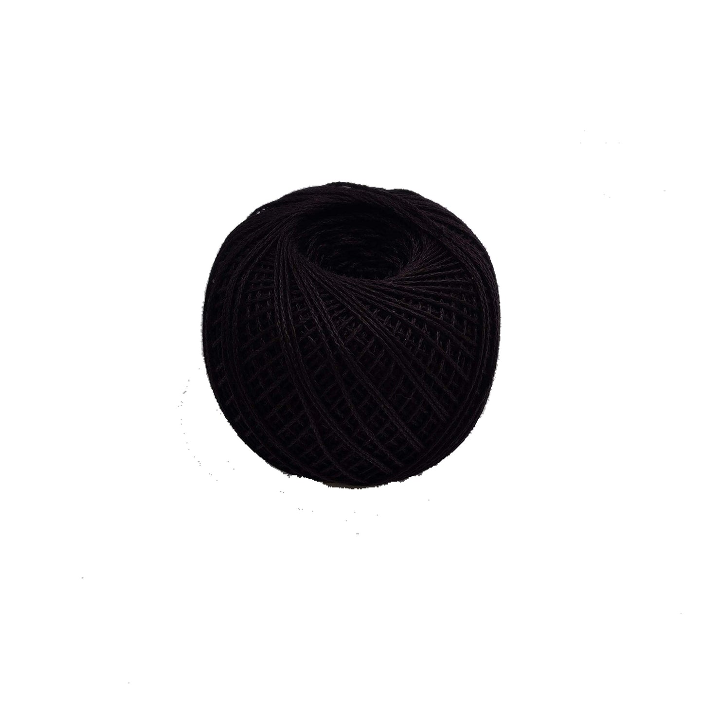 Anchor Handicrafts 3ply Black Mercerised Premium Cotton Crochet Knitting Thread Yarn for Craft Fast Color Pack of 3 Ball 150 gm(50gm x 3)